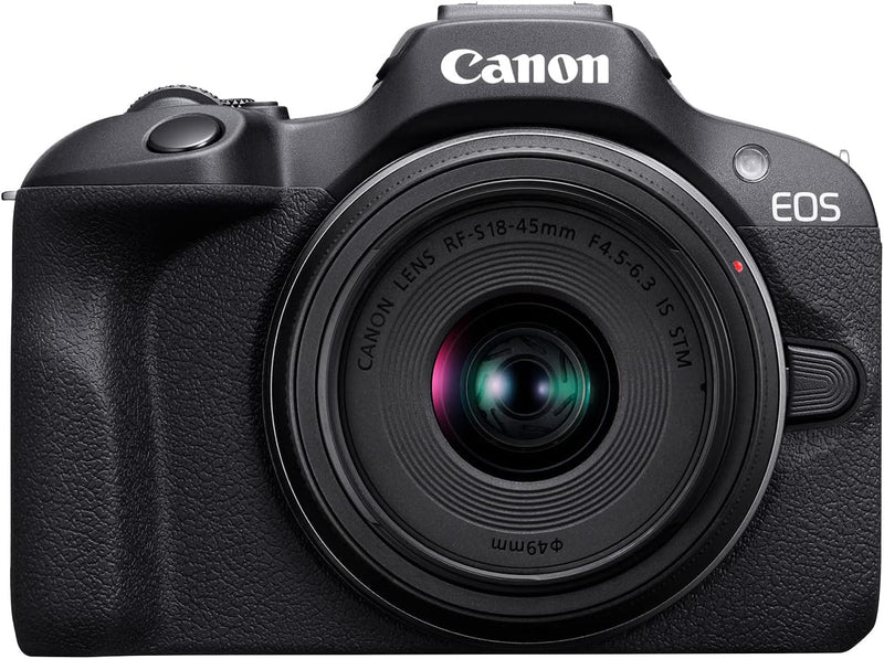 Canon 6052C022 EOS R100 Mirrorless Camera with 18-45mm & 55-210mm Lens Kit — main product image