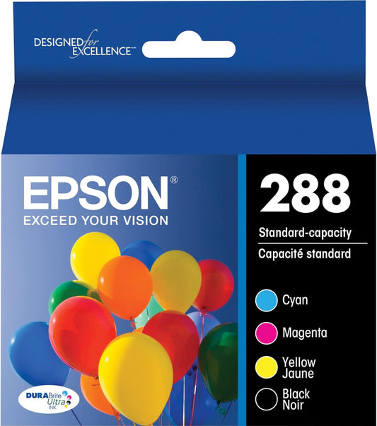 Epson T288120-BCS DURABrite Ink Cartridge Combo Pack
