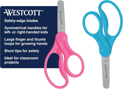 Westcott 13168 Kids Blunt Scissors 2-Pack