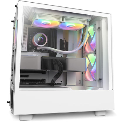 NZXT RL-KR240-W1 Kraken 240 RGB Liquid CPU Cooler White