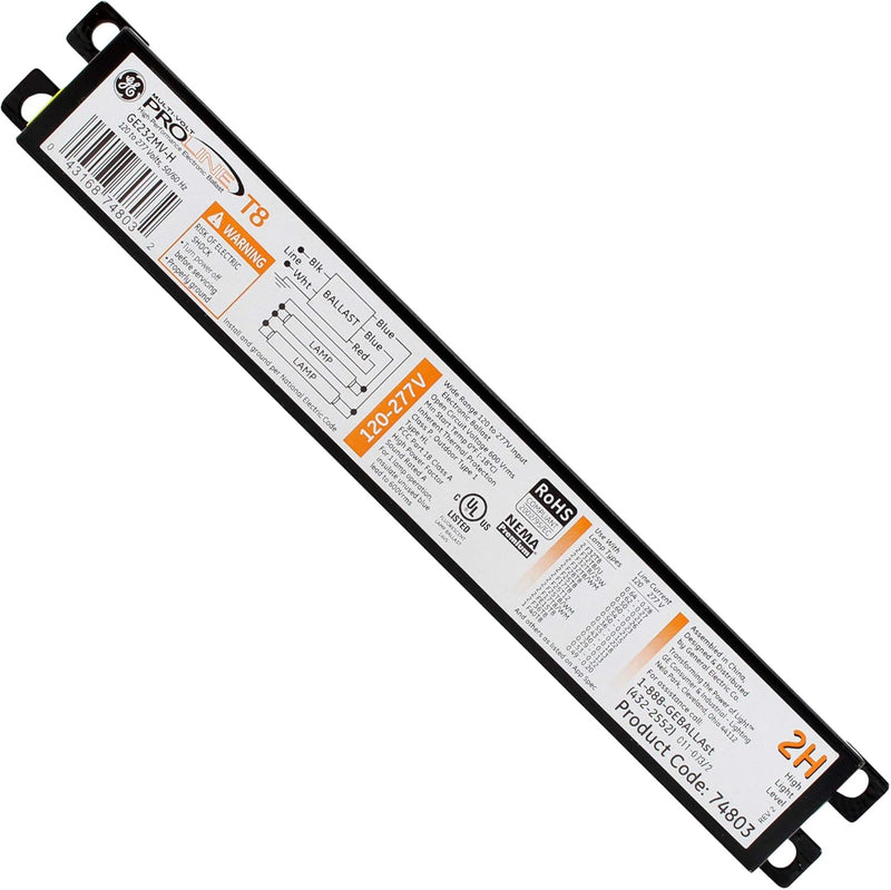 GE 74803 - GE-232-MV-H T8 Fluorescent Ballast — main product image
