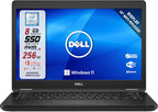 Dell XXPKH Latitude 5490 Laptop i5-8250U 256GB SSD - Black
