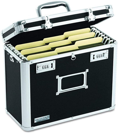 Vaultz VZ01187 Locking File Organizer Box Letter Size