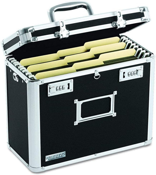 Vaultz VZ01187 Locking File Organizer Box Letter Size