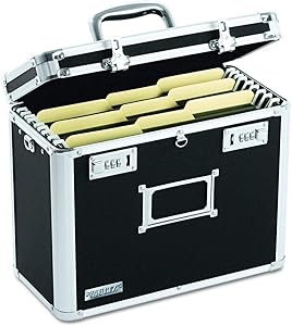 Vaultz VZ01187 Locking File Organizer Box