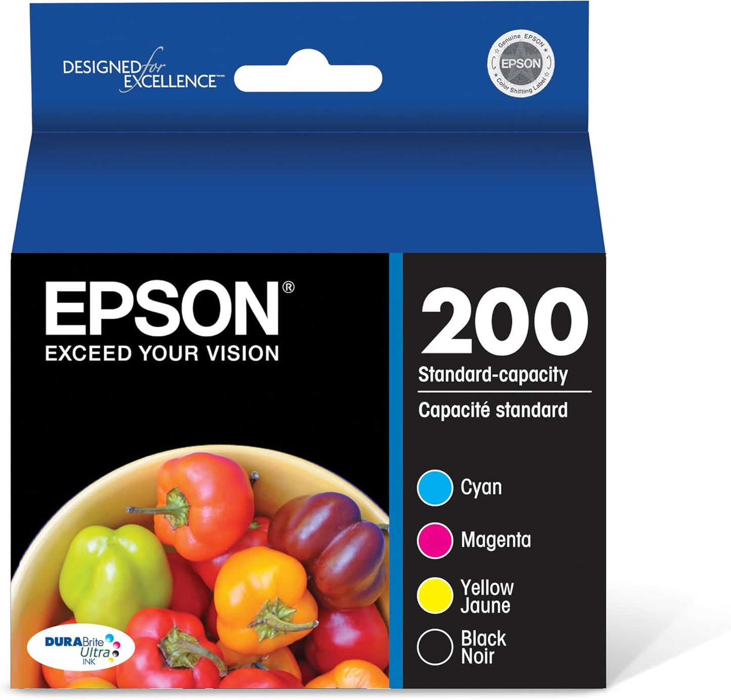 Epson T200120-BCS DURABrite Black & Color Ink Combo
