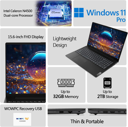 Lenovo V15 Celeron N4500 32GB 1TB SSD Laptop