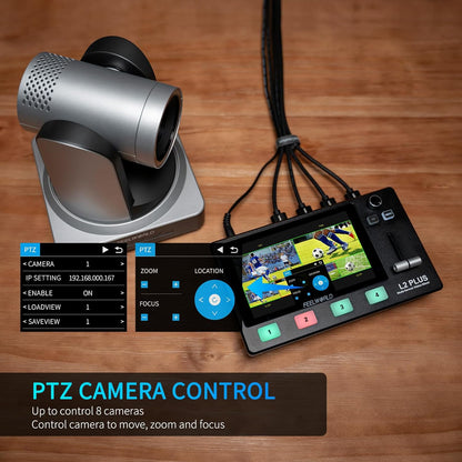 FEELWORLD L2 PLUS Video Mixer Switcher Touch Screen