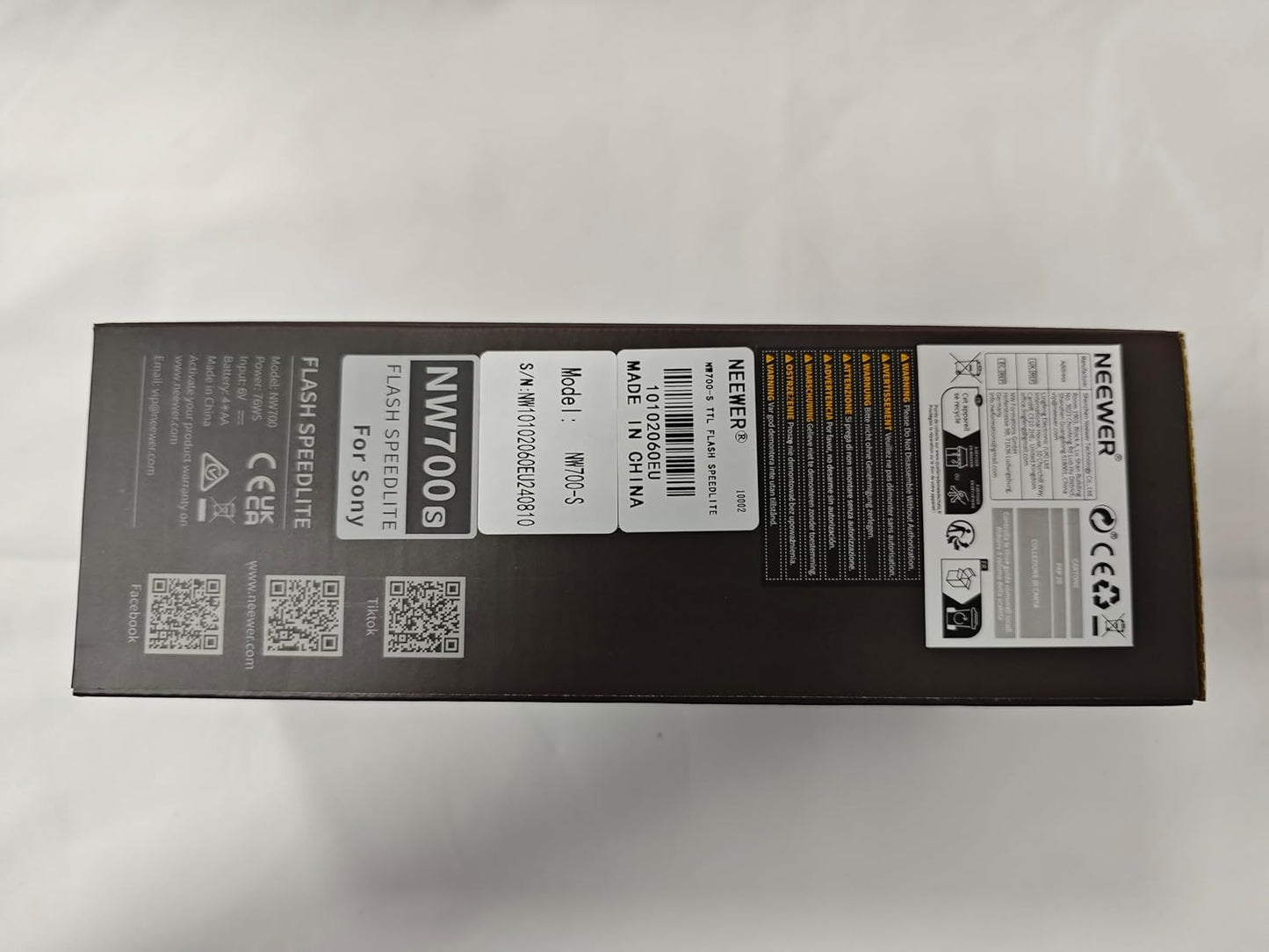 Neewer NW700-S TTL Flash Speedlite for Sony Cameras