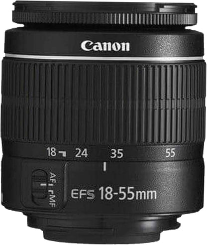 Canon EOS 2000D DSLR Camera 18-55mm Lens Bundle (Renewed)