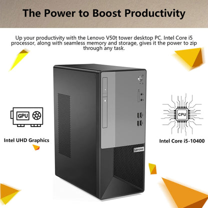 Lenovo 11QE V50t Tower Desktop Computer