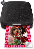 HP 1AS86A#B1H Sprocket Instant Photo Printer, Black