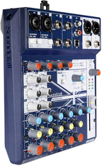 Soundcraft Notepad-8FX Podcast Mixer Recording Bundle