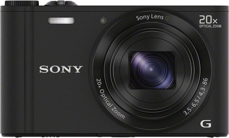 Sony DSC-WX300/B - 18.2MP 20x Zoom Compact Digital Camera — main product image