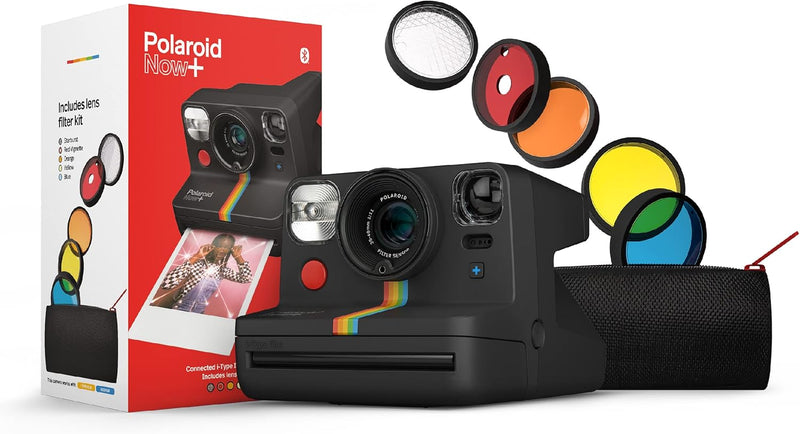 Polaroid 9061 Now+ Black Instant Film Camera — main product image