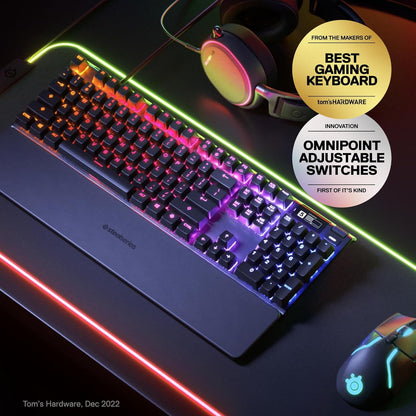 SteelSeries 64622 Apex Pro HyperMagnetic Gaming Keyboard