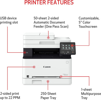 Canon 5158C002 imageCLASS MF656Cdw Color Laser Printer