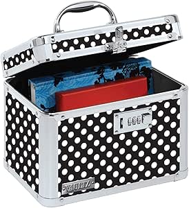 Vaultz VZ03714 Polka Dot Combination Lock Box