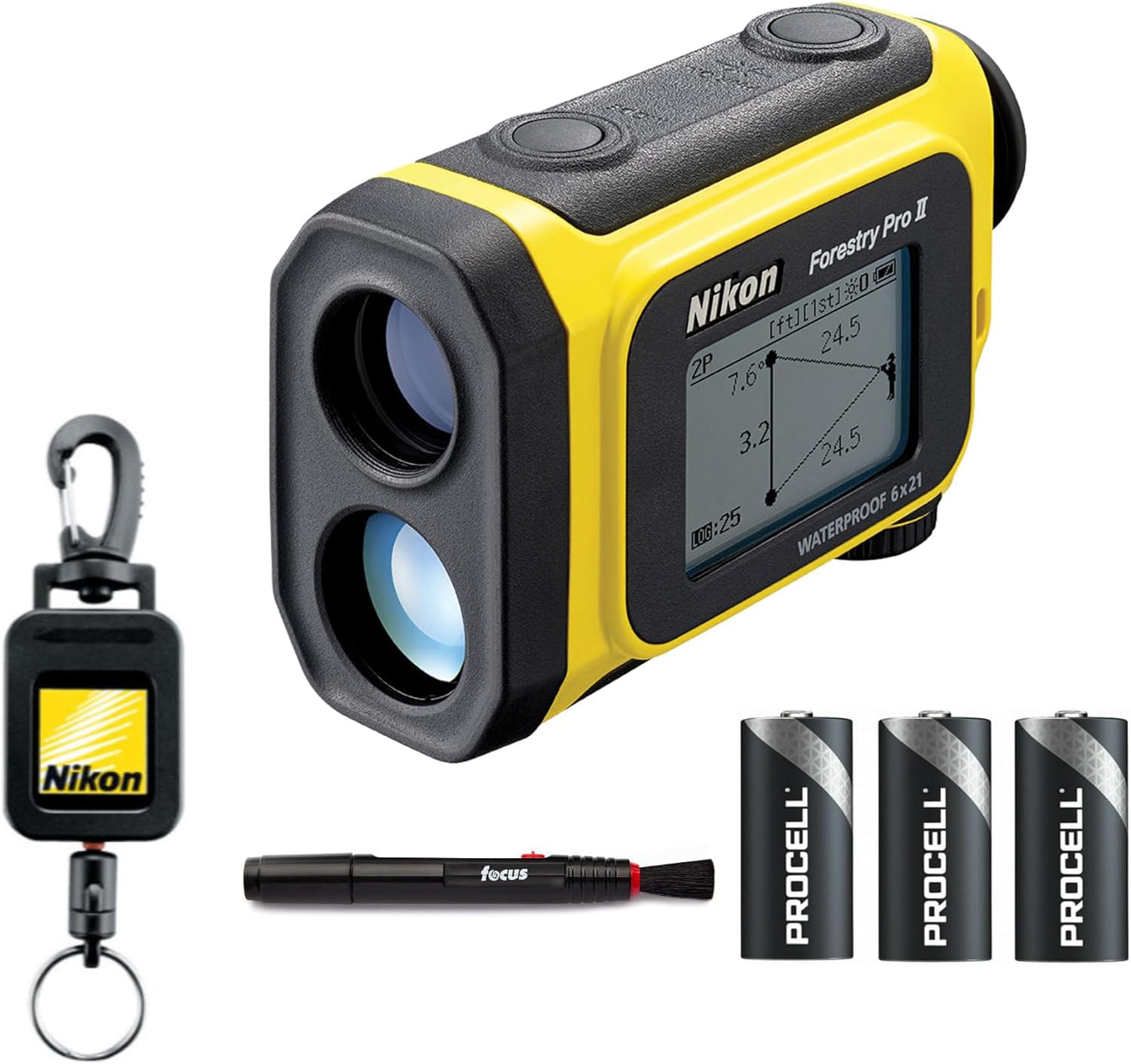 Nikon Forestry Pro II Laser Rangefinder - with Accessories