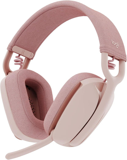 Logitech 981-001258 Zone Vibe 100 Wireless Headset Rose (Renewed)