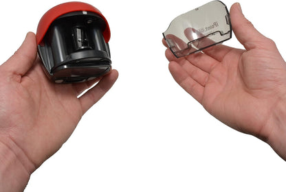 Westcott 15570 iPoint Ball Battery Pencil Sharpener - Red/Black