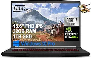 MSI MSI GF65 Thin RTX 3060 Gaming Laptop 144Hz