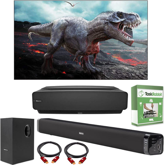 Hisense E3HISHS100L5F 100" L5 4K Laser TV Bundle