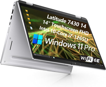 Dell 7430 Latitude 14" Touchscreen 2-in-1 Laptop i7-1265U