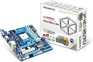 Gigabyte GA-F2A75M-D3H FM2 mATX Motherboard — main product image