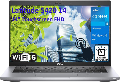 Dell 5420 i5 Touchscreen Business Laptop 512GB SSD