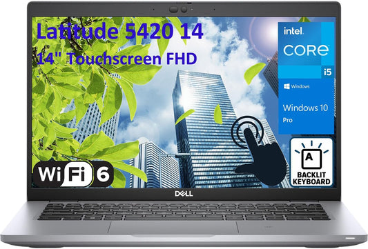 Dell 5420 i5 Touchscreen Business Laptop 512GB SSD