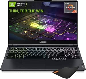 Lenovo Legion 5 Gaming Laptop RTX 3050 Ti Ryzen 7 Bundle