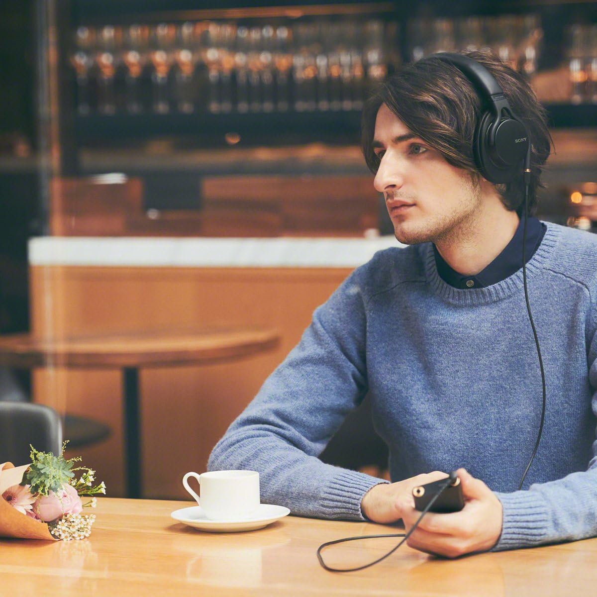 Sony MDR1AM2/B Wired High-Resolution Audio Headphones - Black