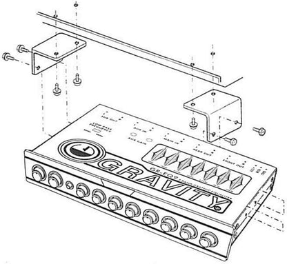 Gravity GR-EQ9 7 Band Graphic Equalizer Car Audio