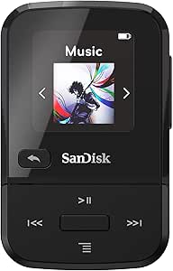SanDisk SDMX30-016G Clip Sport Go 16GB MP3 Player Black — main product image