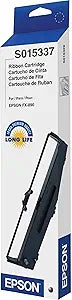 Epson S015337 Black Fabric Ribbon Cartridge - LQ-590 — main product image
