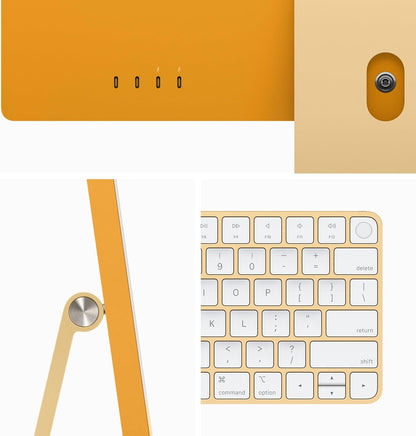 Apple M3 2023 iMac 24-inch All-in-One - Yellow