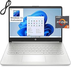 HP 14-dk 14" Laptop Ryzen 3 SSD Windows 11
