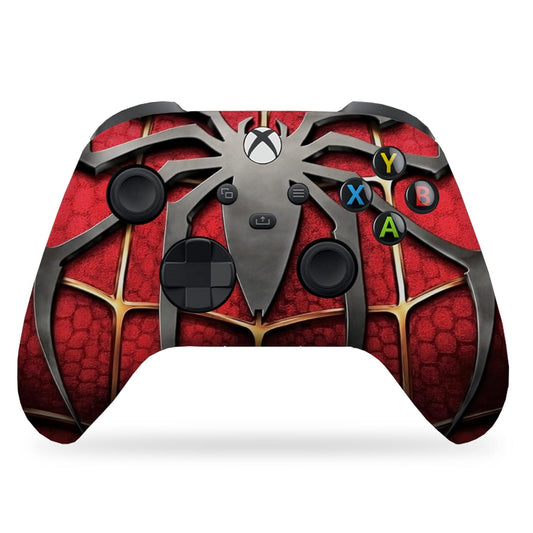 Microsoft Xbox-Spiderman Red Custom Controller Hydro-DIP