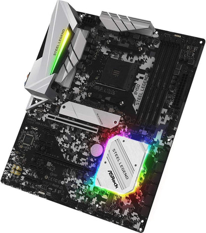 ASRock B450 STEEL LEGEND AM4 ATX Motherboard