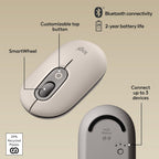 Logitech 910-006625 POP Mouse - Wireless SilentTouch Mist