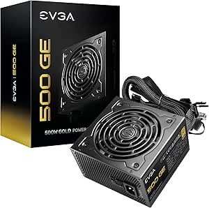 EVGA 200-GE-0500-V1 500W 80 Plus Gold Power Supply — main product image