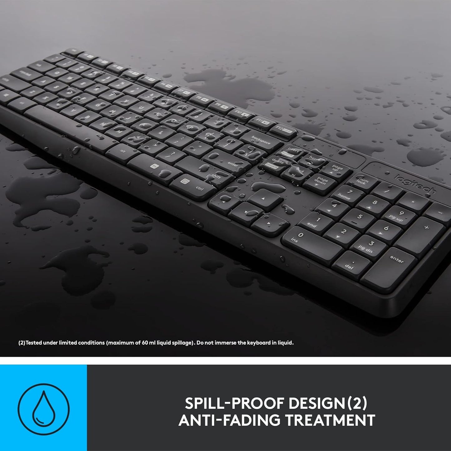 Logitech 920-007897 MK235 Wireless Keyboard and Mouse Combo