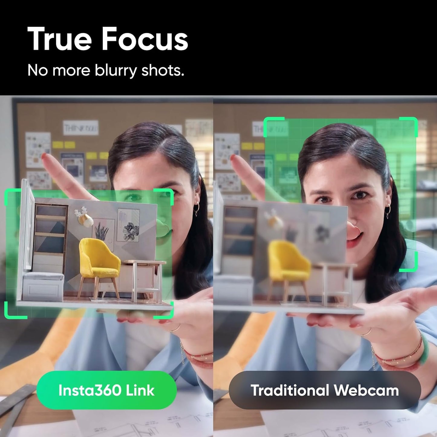 Insta360 Link - PTZ 4K AI Webcam