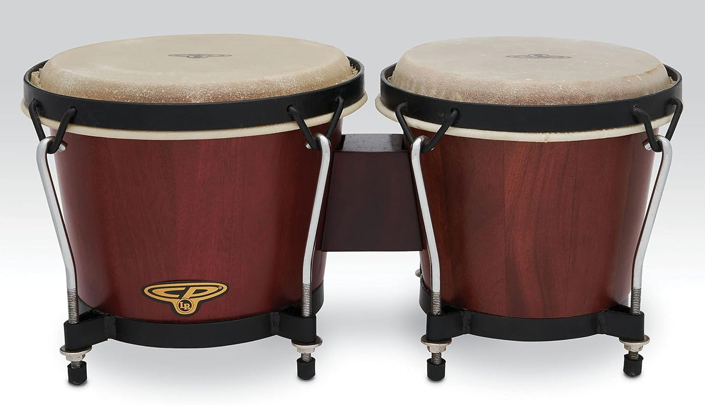 Latin Percussion CP221-DW Cosmic Bongos Dark Wood 6/7"
