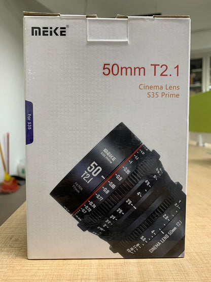 Meike Meike 50mm T2.1 S35 Prime Cinema Lens EF Mount