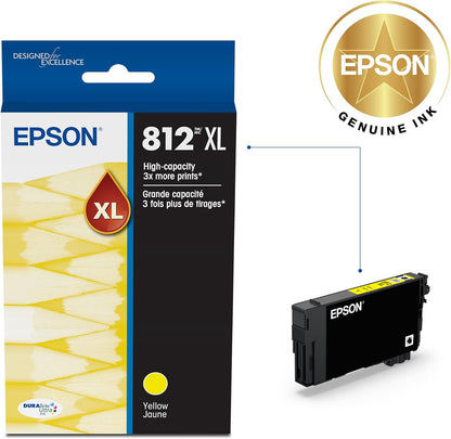 Epson T812XL420-S Yellow Ink Cartridge High Capacity