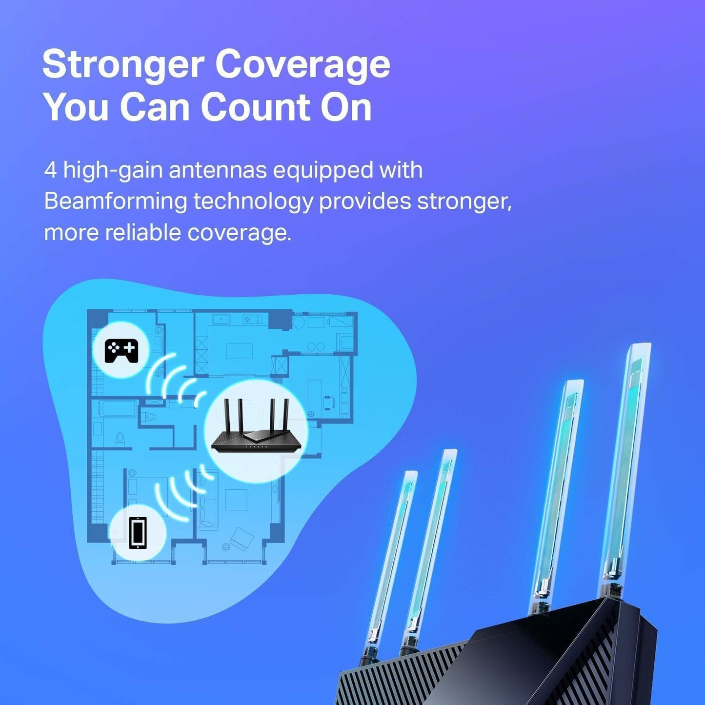 TP-Link Archer AX21 WiFi 6 Router AX1800