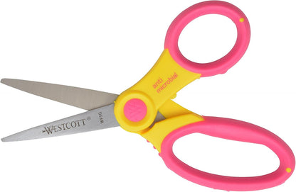 Westcott 14597 Kids Scissors 5-Inch, Right/Left Handed