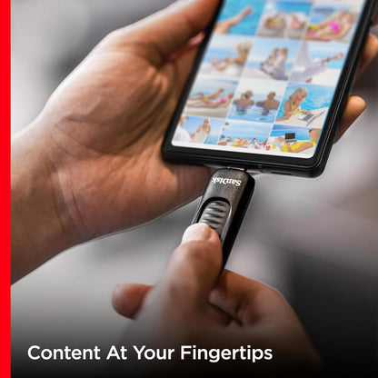 SanDisk SDCZ480-128G-G46 128GB Ultra Slider USB-C Flash Drive